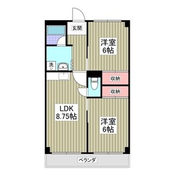 浦安駅 徒歩18分 3階の物件間取画像